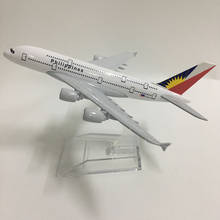 JASON TUTU 16cm Philippines Boeing 777 B747 Airbus A380 Plane Model Airplane Model  Aircraft Model 1:400 Diecast Metal Airplanes 2024 - buy cheap