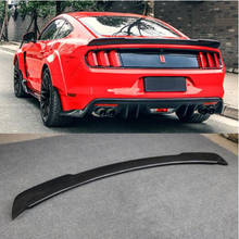 Real Carbon Fiber Rear Tail Roof Wing Trunk Lip Spoilers For Ford Mustang 2015 2016 2017 2018 2019 2020 2021 2024 - buy cheap