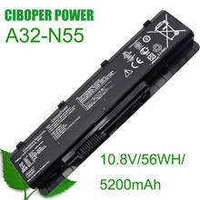 CP Genuine Laptop Battery A32-N55 10.8V 56WH 5200mAh For N45 N45SF N55E N75S N45E N45SJ N55S N75SF N45F N45SL N55SF N75SJ N45J 2024 - buy cheap