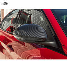 Cubierta de espejo lateral de fibra de carbono Real, tapa de repuesto, estilo deportivo, para Alfa Romeo Giulia 2015 2016 2017 2018 2024 - compra barato