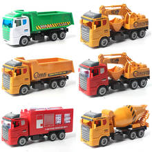 Coches de juguete para niños, simulación de inercia, ingeniería, construcción de vehículos, tanque, camión, volquete, excavadora, modelo, regalo para niños, 1 unidad 2024 - compra barato