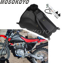 Motocross Racing MX Enduro Plastic Gas Oil Fuel Tank with Cap Bolts Kit For Honda CRF230F 2015-2016 2017 2018 2024 - buy cheap