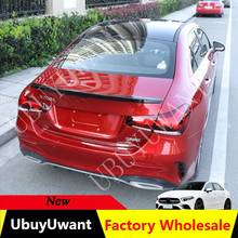 High Quality ABS Car Tail Wing Decoration Rear Trunk Spoiler For Mercedes-Benz V177 W177 A Class A200L A200 A180  2019 2020 2024 - buy cheap