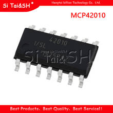 2PCS MCP42010-I/SL MCP42010 42010 SOP14 Single/Dual Digital Potentiometer with SPI Interface 2024 - buy cheap