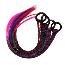 New Fashion Wig Braided Elastic Rubber Band For Girls Women Solid Nylon Hair Ties Gum For Hair Ponytail Ornament Accessories 2024 - buy cheap