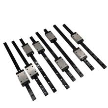 Funssor 5 pçs/lote Voron0 kit MGN7H linear rail 150 milímetros linear rails preto cor para Voron 0 3D impressora peças DIy 2024 - compre barato