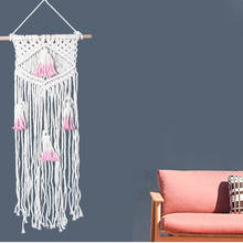 Macrame Woven Wall Hanging Boho Chic Bohemian Home Geometric Art Decor Beautiful Apartment Dorm Room Decoration Tapestries new 2024 - buy cheap