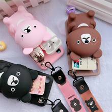 Zipper Wallet Cartoon Phone Case for Xiaomi Mi  CC9 CC9e A1 A2 8 Lite 9 SE Mix 2 2S Max 3 Mi Play Pocophone Poco F1 2024 - buy cheap