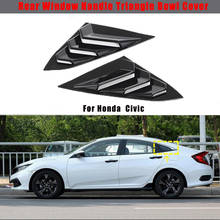 Car Styling Accessories Window Scoops Louver Side Vent Window Covers For Honda 10th Civic X 2016 2017 2018 2019 2024 - buy cheap