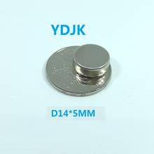 50PCS/LOT  Neodymium magnet 14*5  disc magnet 14x5 N35 strong magnet NdFeB magnet 14 x 5 2024 - buy cheap