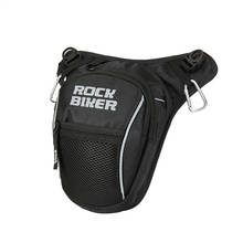 ROCK BIKER Leg/Waist /Shoulder Bags Motorcycle Luggage Bag Sacoche Moto Bolsa Pierna Motocicletatravel Knight Rider Riding 2024 - buy cheap