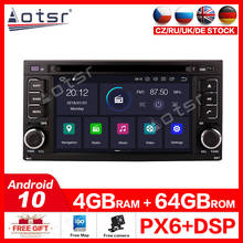 AOTSR-REPRODUCTOR DE radio y cassette Forester para Subaru Impreza, receptor estéreo, Android 10,0, PX6, 2DIN, 2008-2013 IPS 2024 - compra barato