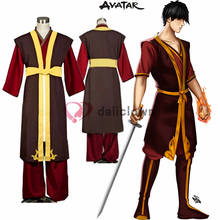 Avatar The Last Airbender Prince Zuko Cosplay Costume Anime Uniform Halloween Party Custom Made 2024 - buy cheap