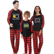 Christmas Family Matching Pajamas Set Mother Father Kids Matching Clothes Family Look Outfit Baby Girl Rompers Sleepwear Pyjamas 2024 - buy cheap