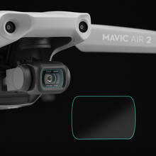 Película protetora da lente para dji mavic ar 2 cardan temperado filme de vidro anti-risco protetor de tela acessórios do zangão 2024 - compre barato