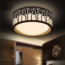 Round bedroom lamp LED ceiling lamp modern simple acrylic living room lamp study balcony lamp 2024 - buy cheap