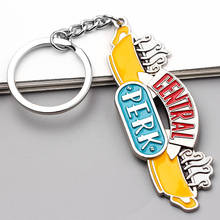 Hot American TV Show Friends 1-8 Keychain Pendant Key Chain Central Perk Car Keyring Double Side Door Keyrings Jewelry Gift 2024 - buy cheap