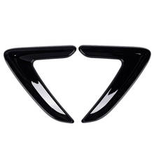 2Pcs For Bmw F30 F35 316I 320I 328I 330I 335I Car Accessories Fender Vents Decorative Cover Trim Stickers 2013-2017(Black) 2024 - buy cheap