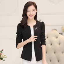 women's blazer 2022 new spring and autumn female suit coat fashion slim suit jacket plus size L-5XL Office Lady Blazers SWREDMI 2024 - buy cheap