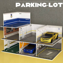 Scale Plastic DIY Model PVC Parking Lot Space Scene Garage Home Collection Decorative 1:32 Simulation Alloy Car Model Kit CT0195 2024 - buy cheap
