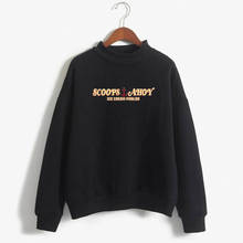 Scoops ahoy coisas estranhas hoodie moletom com capuz mulher hoodies kpop sweatshirts kawaii coreano harajuku de grandes dimensões hip hop 2024 - compre barato