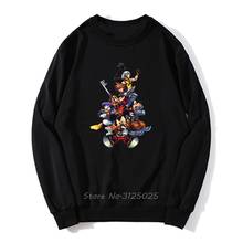 Kingdom Hearts 2 Hoodie Men Squad Sora Riku Kairi hoodies Men Autumn Winter Pullover Sweatshirt Streetwear Harajuku 2024 - buy cheap