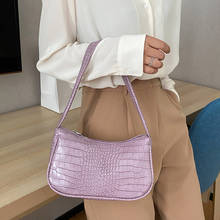 Bolso con forma de Baguette de cocodrilo para mujer, Cartera de lujo con diseño de moda, Mini bolso de hombro con axila, 2020 2024 - compra barato