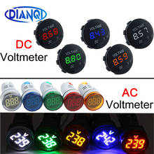 3 Bits Waterproof LED Voltmeter Lights Digital Display Gauge Voltage Meter Mini Monitor Auto Indicator Lamp Tester DC12V-24V Car 2024 - buy cheap