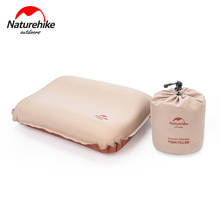Naturehike travesseiro de ar 3d inflável, almofada de dormir ultraleve portátil para caminhadas ao ar livre, viagem e acampamento 2024 - compre barato