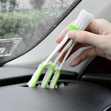 2 In 1 Car Washing Tool Car Air Conditioner Vent Slit Paint Cleaner Car Rust Spot Remover Brush Dusting Blinds Keyboard Cleaning 2024 - buy cheap