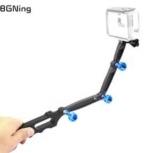 Aluminum Selfie Stick Extension Arm Tripod Mount Holder Tactical Grip for Gopro 9 8 for OSMO /SJCAM/ for Insta360 ONE R Camera 2024 - buy cheap