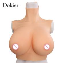 Dokier Silicone Breast Forms Fake Artificial Boobs Cosplay Tits Shemale Transgender Drag Queen Transvestite B C D F H CUPS 2024 - buy cheap