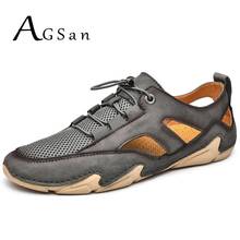 Men Casual Shoes Summer Breathable Sneakers Outdoor Sandals Beach Shoes Plus Size 47 Fashion Mens Footwear Comfortable Flats 2024 - buy cheap