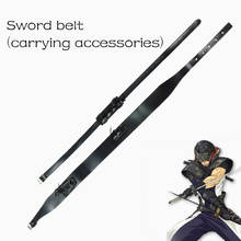 Espada de madeira saco de espada, faca de pendurar cintura dispositivo de fixação anime play acessórios de performance 2024 - compre barato