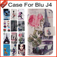 AiLiShi Case For Blu J4 Luxury Flip PU Painted Leather Case J4 Blu 100% Special Phone Protective Cover Skin+Tracking 2024 - buy cheap