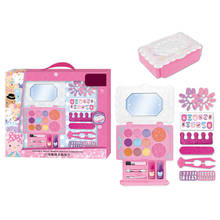 DIY Play House Game Set Washable Cosmetics Make Up Toys Girl Children's Makeup Toy Princess Dress Up Box Birthday Christmas Gift 2024 - buy cheap