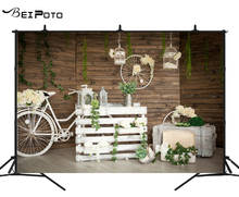 BEIPOTO Indoor photography backdrops Weeding party decora photo background studio props photo booth wood house bridal shower 2024 - buy cheap