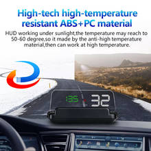 Head Up Display HUD Display T900 GPS OBD OBD2  Car Projector Digital Speedometer Car Speed Security Alarm PK C100 2024 - buy cheap