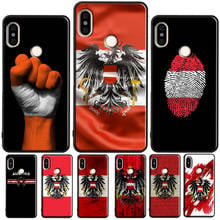 Funda de teléfono con bandera de Austria para Xiaomi Redmi Note 10 Pro, 7, 8, 9 Pro, 8T, 9S, Redmi 9A, 8A, 7A, 9C, 9T, K40 2024 - compra barato