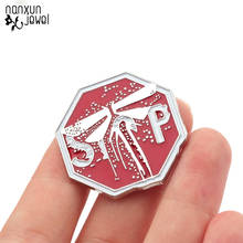 The Last of Us pins brooch 3D Firefly Logo Badges metal enamel pin Cosplay Accessories Souvenir Gifts for women men jewelry 2024 - buy cheap