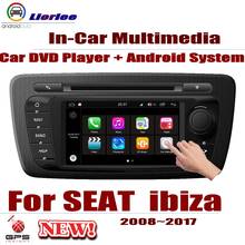 For SEAT Ibiza 2008-2017 Car Android GPS Navigation DVD Player Radio Stereo System Screen Multimedia 2024 - buy cheap