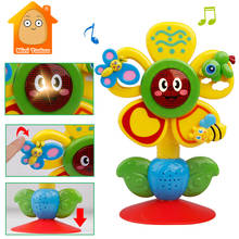 Brinquedos do bebê 13-24 meses musical multi-toque girando roda gigante crianças mesa tricolor otários brinquedo aprendizagem educacional 2024 - compre barato