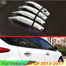 For Subaru XV 2013-2019 ABS Chrome Door Handle Cover Without Smart Key Hole Catch Cap Trim Molding Accessories 2024 - buy cheap