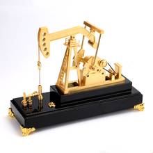 South oil machine machine metal oilfield oil extractor pumping unit model metal decoration gift 2024 - buy cheap