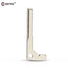 KEYYOU Smart Key Blade Replacement Blank Insert For Mercedes-Benz Mercedes Benz Car Smart Card Remote Key Uncut Blade 2024 - buy cheap
