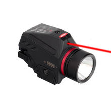 Magorui 150 lumens pendurado lanterna luz vermelha/interruptor de luz verde para lanterna ou modo laser caça tático acessórios 2024 - compre barato