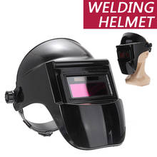Óculos de solda movido a energia solar, máscara de capacete com escurecimento automático, sombra ajustável, proteção contra carros 2024 - compre barato