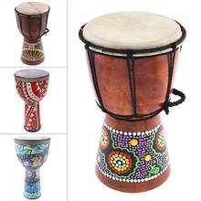 4  / 6 Inch / 8  Inch  High Quality Professional African Djembe Drum Wood Good Sound Traditional Musical Instrument 2024 - buy cheap