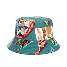 2021 Fashion Beach Panama Women Men Fisherman Hats Streetwear Casual Sun Cap Cotton Sunscreen Bucket Hat Caps 2024 - buy cheap