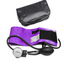 Monitor Médico de presión arterial Manual para adultos, esfigmomanómetro aneroide para brazo superior, tonómetro con medidor de Dial de presión 2024 - compra barato